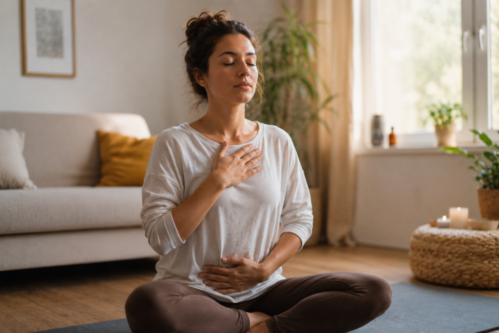 exercices de respiration pour calmer l'angoisse